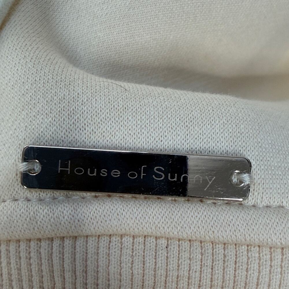 HOUSE OF SUNNY Patchwork Landscape Hoodie in Marble Unisex Small - Picture 4 of 6